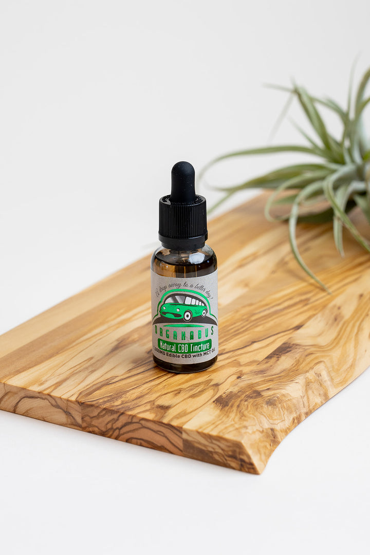 Broad Spectrum CBD 1000 MG Tincture Smoke Grey Bottle With Dropper Lid