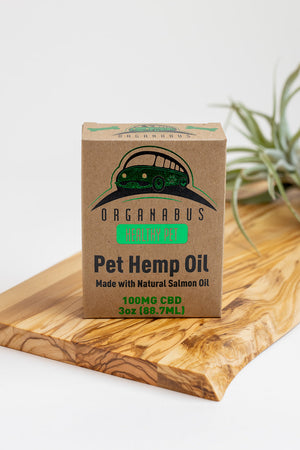 100 MG CBD Pet Hemp Salmon Oil Tincture