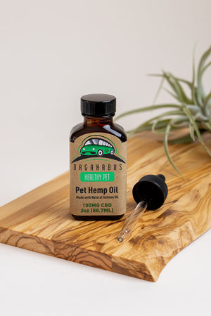 100 MG CBD Pet Hemp Salmon Oil Tincture