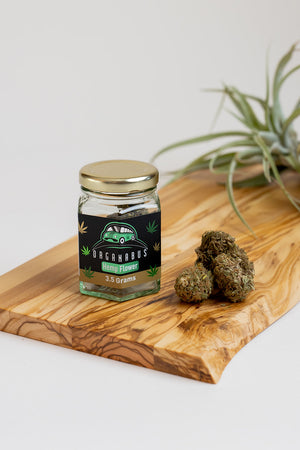 3.5 Grams Hemp Kush CBD Flower, 17% CBD