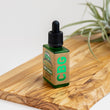 Load image into Gallery viewer, CBG 1000 MG Tincture Green Bottle Dropper Lid
