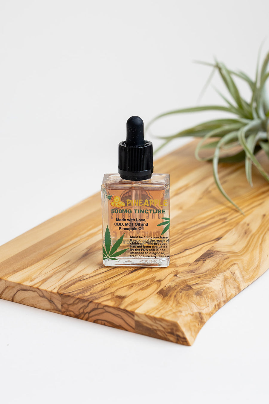 THC free tinctures made with 99.9% pure CBD isolate